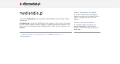 Desktop Screenshot of mydlandia.pl